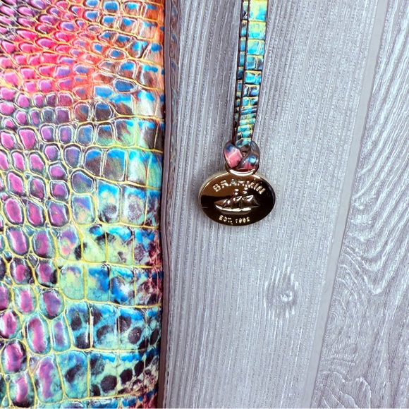 Brahmin rainbow fish Katie cross body shoulder bag purse rainbow rare - Picture 8 of 16